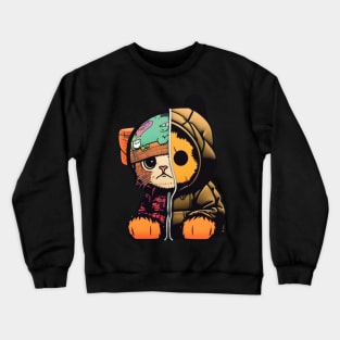 Street Cat Crewneck Sweatshirt